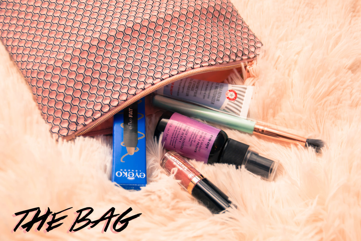 Product Photography of March Selections from Ipsy Glam Bag