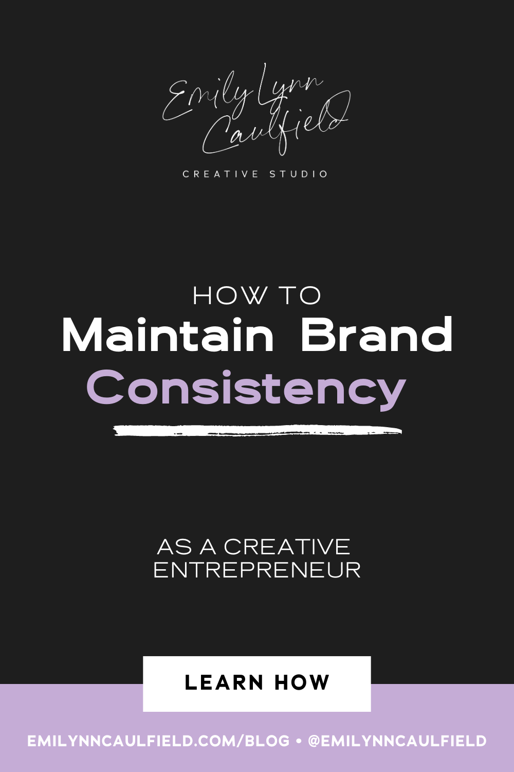 How to maintain brand consistency as a creative entrepreneur